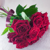 Страсть - букет из красных роз (50см) 2